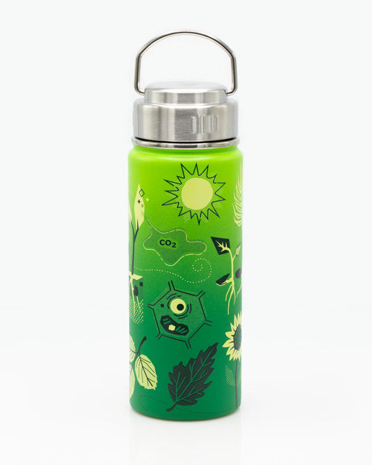 18 oz green bacteria bottle