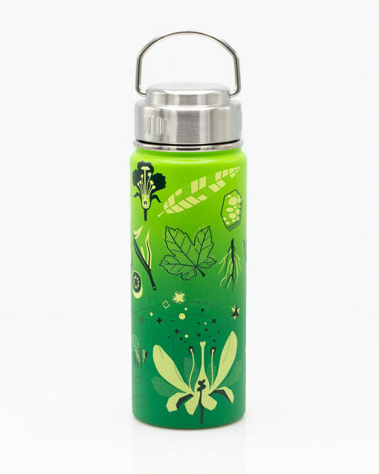 18 oz green bacteria bottle