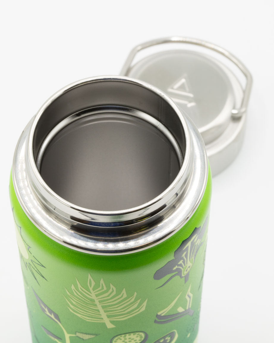 18 oz green bacteria bottle